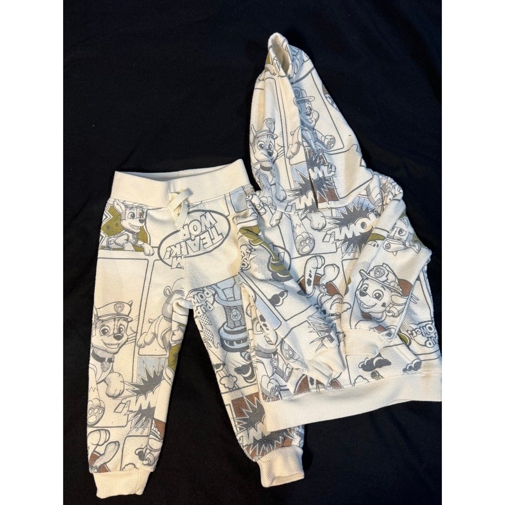 Paw Patrol Jogger and Hoodie‎ Set, Size 12 months
